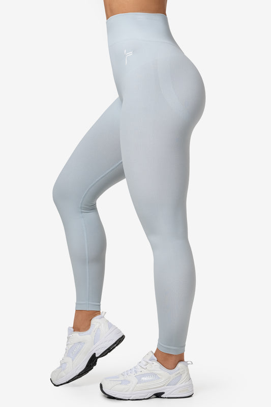 Light Grey Lunge Scrunch Leggings - for dame - Famme - Leggings