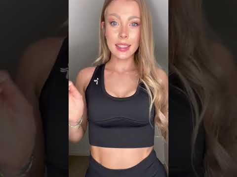 Black Elevate Crop Top - for dame - Famme - Sports Bra